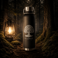 All Black There is always Hope Edelstahl Trinkflasche