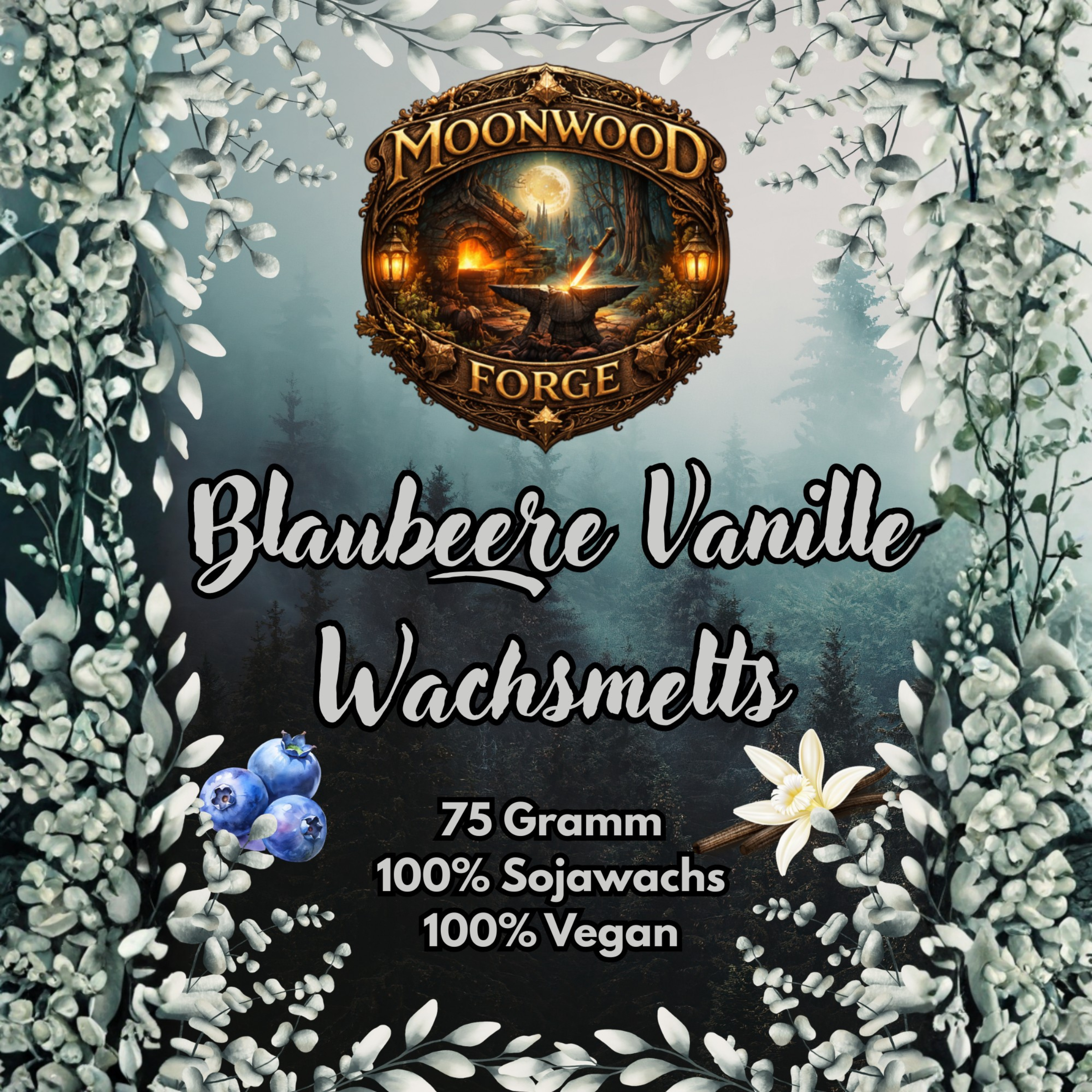 Wachsmelts Blaubeere Vanille
