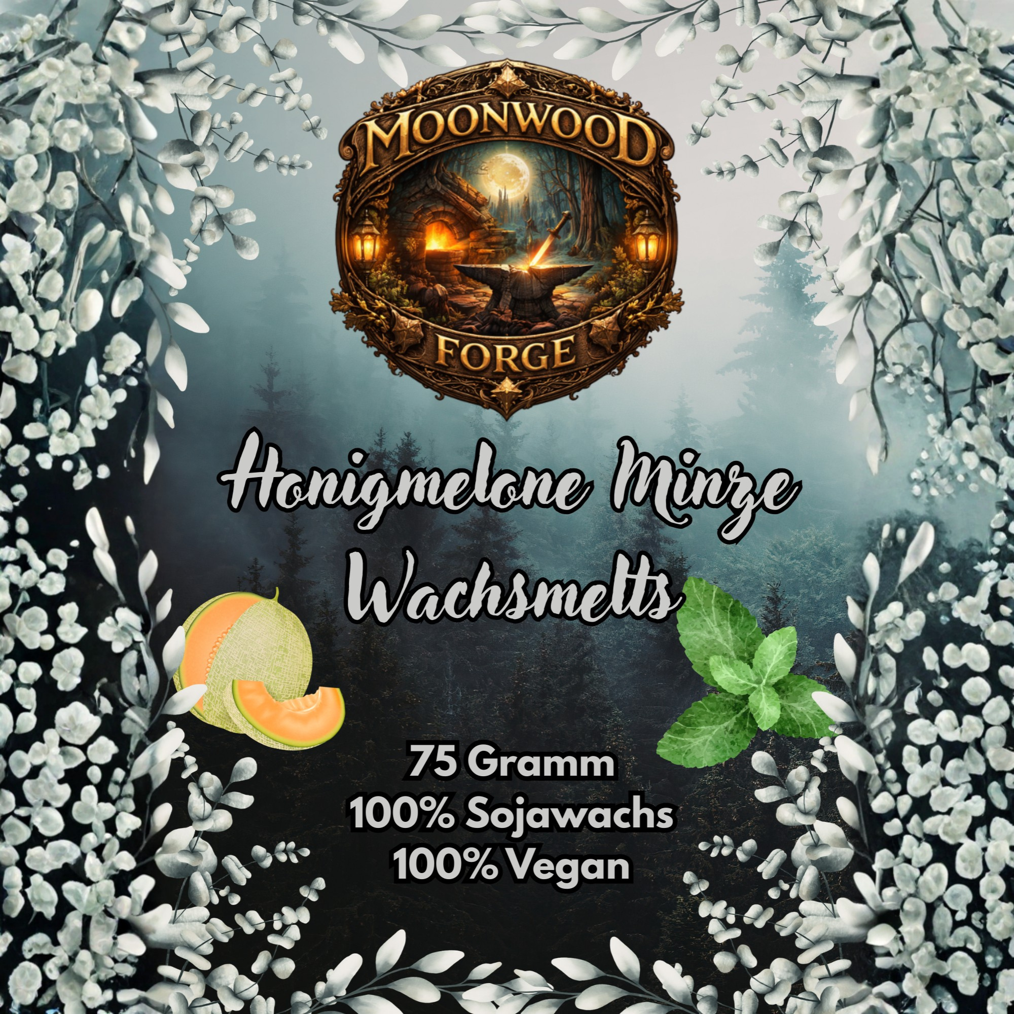 Wachsmelts Honigmelone Minze